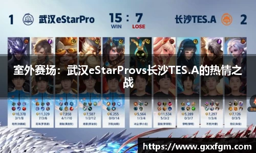 室外赛场：武汉eStarProvs长沙TES.A的热情之战